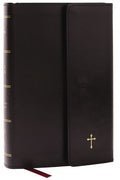 NKJV Compact Paragraph-Style Bible w/ 43,000 Cross References, Black Leatherflex w/ Magnetic Flap, Red Letter, Comfort Print: Holy Bible, New King James Version - MPHOnline.com