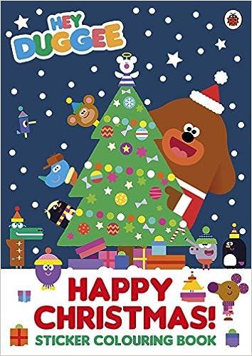 Hey Duggee: Happy Christmas! Sticker Colouring Book - MPHOnline.com