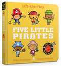Five Little Pirates: A Felt Flap Book (BB) - MPHOnline.com