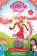 Best friends Rachel and Kirsty can’t believe it when they meet a magical fairy at the end of a rainbow. Ruby the Red Fairy flies them away to Fairyland, but the beautiful kingdom is in trouble. Can the girls help save it? RUBY THE RED FAIRY, part of the Rainbow Magic graphic novel series, now at MPHOnline.com.