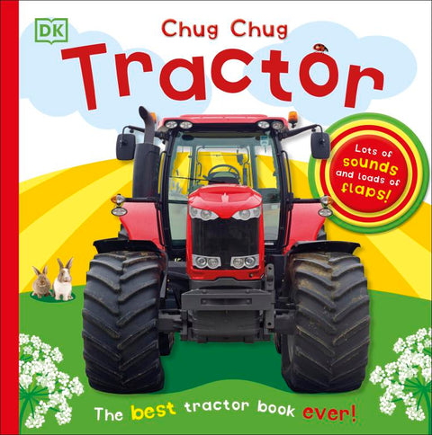 Chug,Chug Tractor (Lift-The-Flap And Sound Bk) - MPHOnline.com