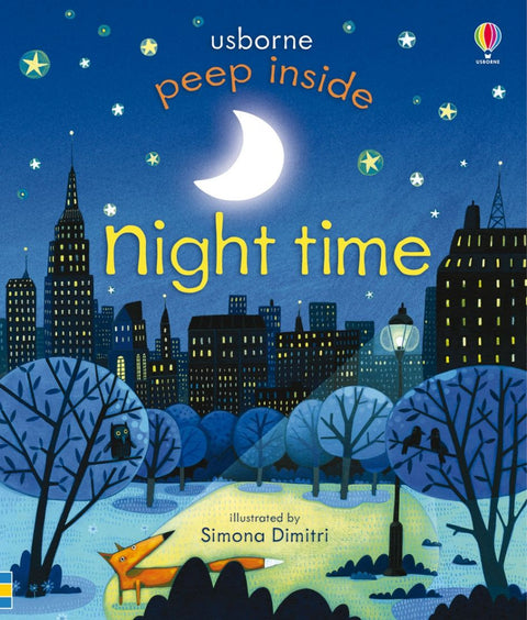 Usborne Peep Inside Night Time - MPHOnline.com