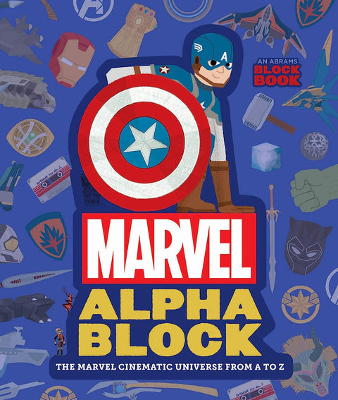 Marvel Alphablock: The Marvel Cinematic Universe from A to Z (Abrams Block Book) - MPHOnline.com