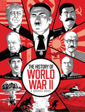A gripping and lushly illustrated graphic novel on World War II that looks through the eyes of major players such as Winston Churchill, Josef Stalin, Adolf Hitler, and Franklin Delano Roosevelt. THE HISTORY OF WORLD WAR II by Arnaud de la Croix and Vicente Cifuentes, now at MPHOnline.com.