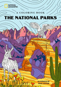 The National Parks: A Coloring Book - MPHOnline.com