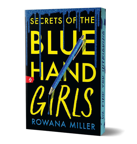 The first letter in her locker carries one instruction: dye your hand blue. She eventually does, joining a secret society whose members receive instructions via anonymous letters for initiation tasks, but she might not realise she would be in over her head... Get this deluxe edition of SECRETS OF THE BLUE HAND GIRLS by Rowana Miller, now at MPHOnline.com.
