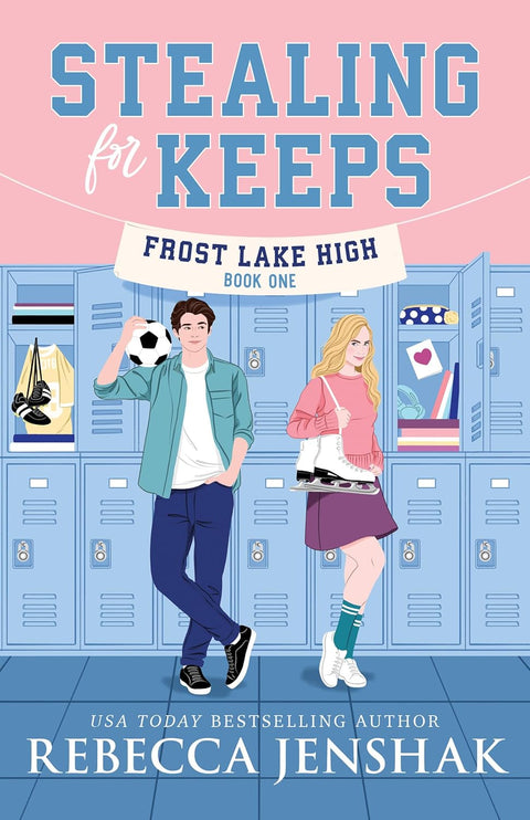 From Rebecca Jenshak comes the first in a YA romance series that follows Frost Lake High School's state champion soccer team. The new guy in town has his sights on a spot in the team - and the captain's ex-girlfriend... what the hell? STEALING FOR KEEPS, now at MPHOnline.com.