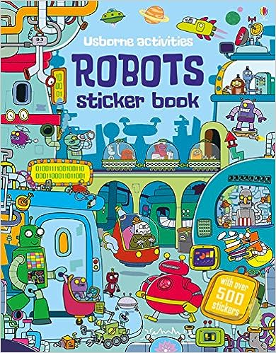 Robots Sticker Book (Usborne Activities) - MPHOnline.com