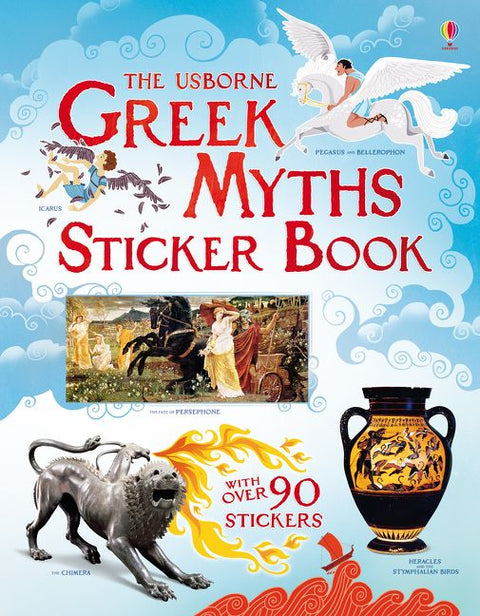 The USBORNE Greek Myths Sticker Book - MPHOnline.com