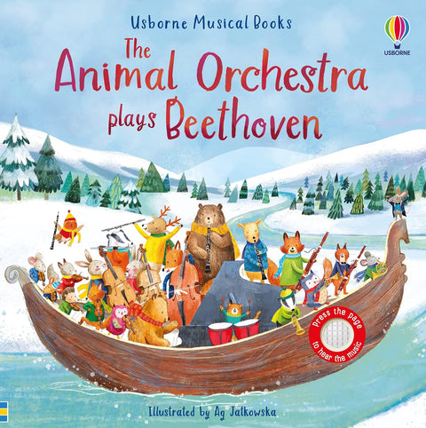 Usborne The Animal Orchestra Plays Beethoven - MPHOnline.com