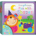 First Steps Cloth Board Book : Fun with Shapes - MPHOnline.com