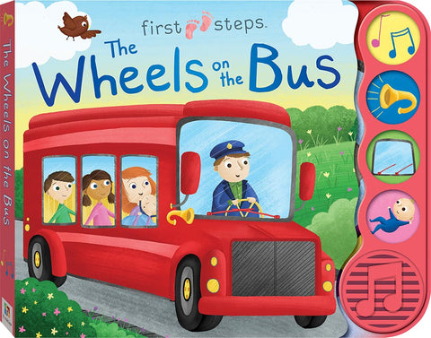 First Steps Wheels On The Bus Sound Book - MPHOnline.com