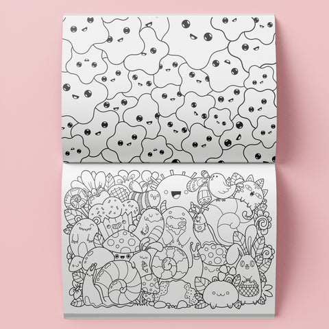 Kawaii Wonderland Colouring Set with Lap Desk - MPHOnline.com