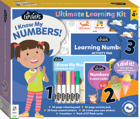 Junior Explorers Ultimate Activity Kit: I Did It! Numbers - MPHOnline.com