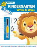 School Zone Write and Wipe: Kindergarten - MPHOnline.com