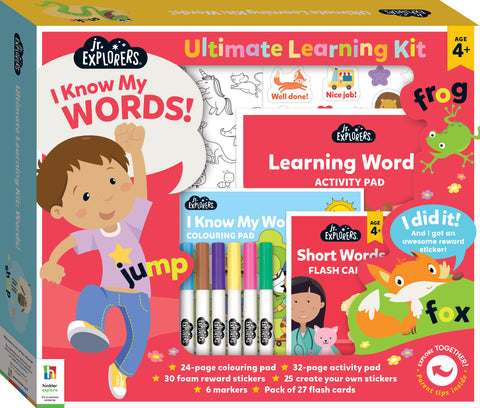 Junior Explorers Ultimate Activity Kit: I Did It! Words - MPHOnline.com