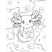 Kaleidoscope Colouring Kit: Axolotls - MPHOnline.com