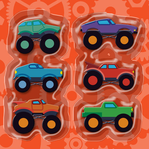 Pull-Back-And-Go Kit: Monster Trucks - MPHOnline.com