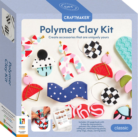 Craft Maker Polymer Clay Jewellery Kit - MPHOnline.com