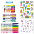 Kaleidoscope Colouring: Kawaii Ultimate Activity Kit - MPHOnline.com