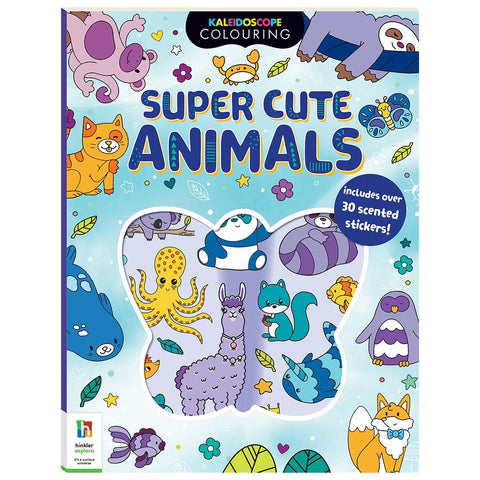 Kaleidoscope Colouring Scented Stickers Super Cute Animals - MPHOnline.com