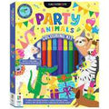 Kaleidoscope Colouring Kit Party Animals Kit - MPHOnline.com