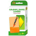 School Zone: Flash Cards Colours Shapes & More - MPHOnline.com