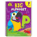 School Zone Big Spiro Workbook Alphabet - MPHOnline.com