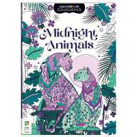 Kaleidoscope Colouring Midnight Animals - MPHOnline.com