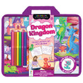 Dragon Kingdom Colouring Set with Lap Desk - Hinkler - MPHOnline.com