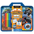 Monster Trucks Colouring Set with Lap Desk - Hinkler - MPHOnline.com
