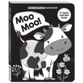 High Contrast Moo Moo! Touch and Feel Board Book - MPHOnline.com