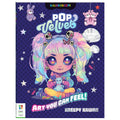 Kaleidoscope Pop Velvet Colouring Kreepy Kawaii - MPHOnline.com
