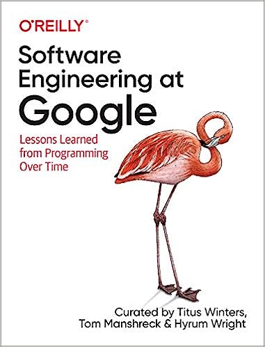 Software Engineering at Google: Lessons Learned from Programming Over Time - MPHOnline.com