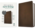 NLT Premium Value Compact Bible (Brown) - MPHOnline.com