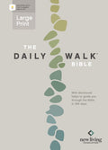 NLT Daily Walk Bible Large Print - MPHOnline.com