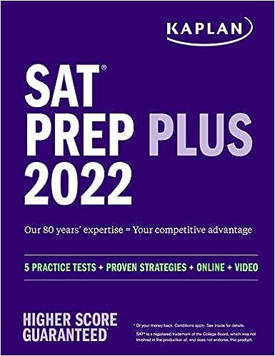 Kaplan Sat 2022 Prep Plus - MPHOnline.com