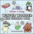 Winter Wonder Mini Coloring Book - MPHOnline.com