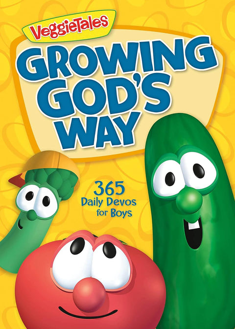 Growing God's Way: 365 Daily Devos for Boys (VeggieTales)