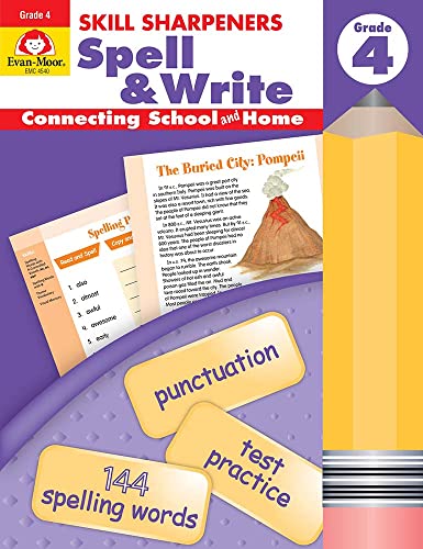 Skill Sharpeners Spell & Write, Grade 4 - MPHOnline.com