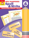 Skill Sharpeners Spell & Write, Grade 6 - MPHOnline.com