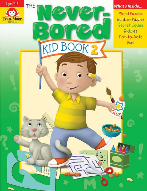 The Never Bored Kid Book 2,Ages 7-8 - MPHOnline.com