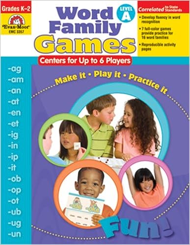 Word Family Games Level A (9781596731714) - MPHOnline.com