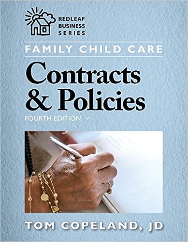 Family Child Care Contracts & Policies, Fourth Edition (Redleaf Press Business Series) - MPHOnline.com