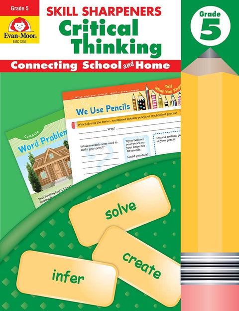 Skill Sharpeners Critical Thinking Grade 5 - MPHOnline.com