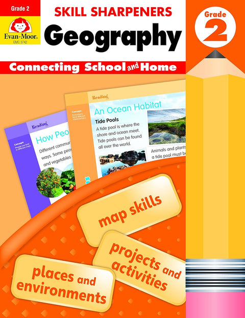 Skill Sharpeners Geography Grade 2 - MPHOnline.com