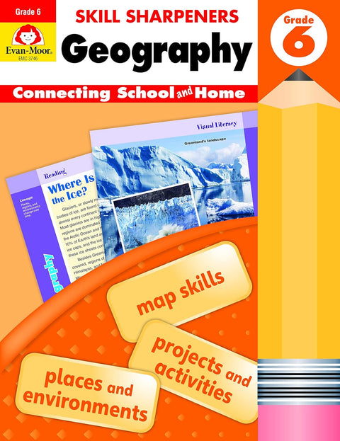 Skill Sharpeners Geography Grade 6 - MPHOnline.com