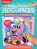 Hidden Pictures Sticker Faces : Unicorns - MPHOnline.com