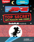 Brainplay Top Secret Spy Puzzles and Codes (HC) - MPHOnline.com