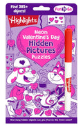 Highlights Neon Valentine's Day Hidden Pictures Puzzles - Highlights Press - MPHOnline.com